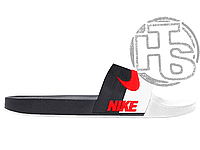 Мужские шлепанцы Nіkе Sport Slide Black/White/Red ALL05803 44,5