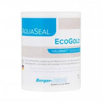 Однокомпонентний паркетний лак Berger AquaSeal Eco Gold мат, 1л