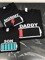 Family look "Mommy\ Daddy\ Son". Футболки для всей семьи.