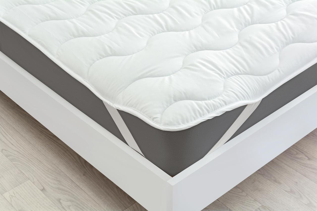 Наматрацник дитячий Eco Light 70x130 на резинці по кутах Air-Soft EcoSilk White-1712