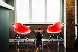 Кресло кухонное ,барное Тауэр Вуд ножки дерево бук пластик цвет красный - фото 7 - id-p1315688432