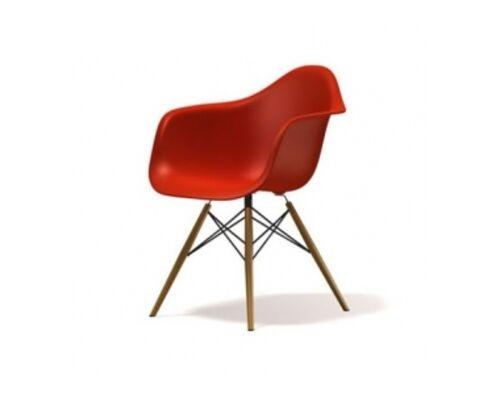 Кресло кухонное ,барное Тауэр Вуд ножки дерево бук пластик цвет красный - фото 2 - id-p1315688432