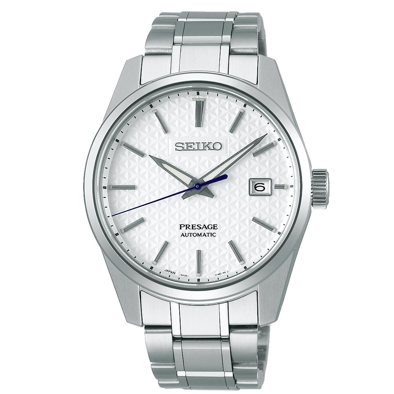 Годинник SEIKO Presage SPB165J1 Sharp Edged Shironeri JAPAN 6R35