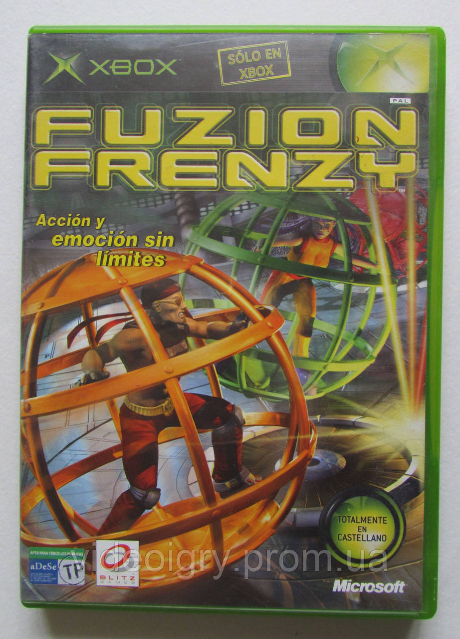 Fuzion Frenzy Xbox Microsoft (PAL) БУ