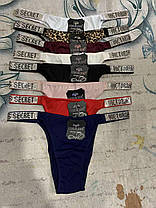 Трусики-танга з написом на гумці Victoria's Secret, фото 5