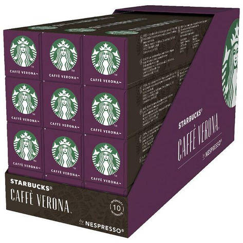 Кава Starbucks Caffe Verona, 120 капсул Nespresso, фото 1