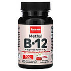 Jarrow Formulas, Метилкобаламін (вітамін B12), зі смаком вишні, 100 жувальних пастилок