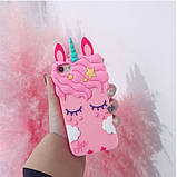 Чохол-бампер Єдиноріг 3D гумовий для Huawei Nova 2 Lite, фото 2