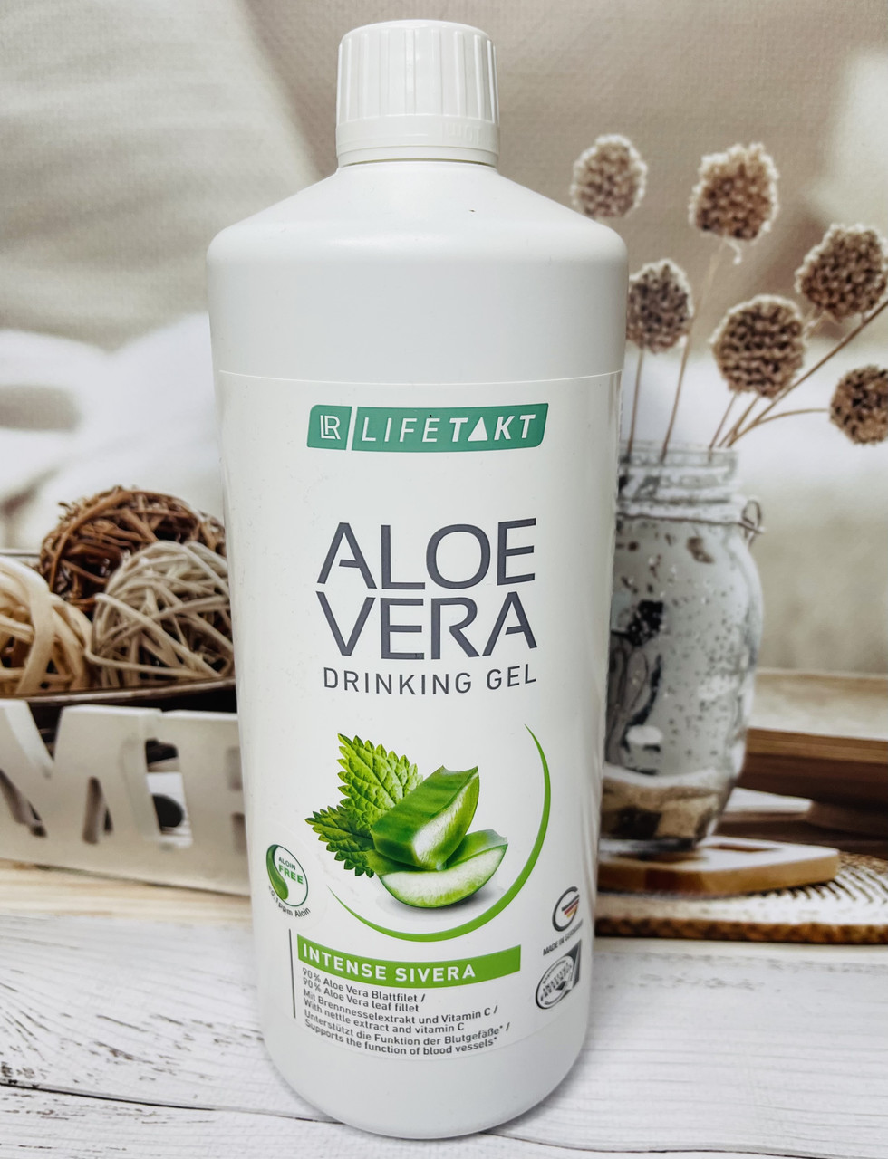 Питний алое для судин та серця Aloe Vera з кропивою і вітаміном С