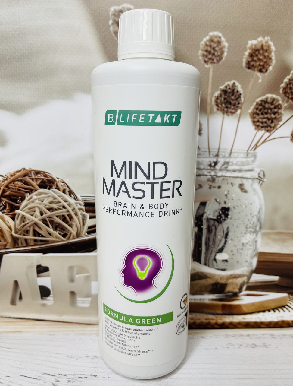 Вітаміни з коензимом для розуму та здоров'я Mind Master Зелений чай