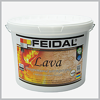Декоративна штукатурка моделювальна Feidal Lava, перламутровий,2.5 л