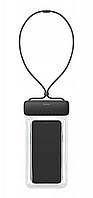 Чохол-сумка водонепроникна для телефону Baseus Let's go 7.2" Сірий/ Чорний (ACFSD-DG1)
