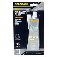 Силиконовый герметик Mannol 9916 GASKET MAKER TRANSPARENT 85г прозрачный прокладочный (для фар)