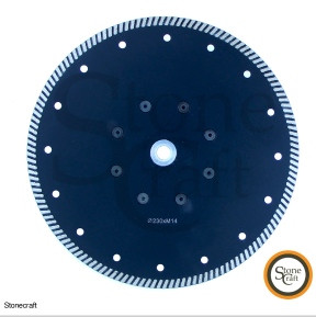 Алмазный диск для резки гранита под фланец, "Глубокорез" Stonecraft Turbo 230x3,0x7,5x70 - фото 1 - id-p313306073
