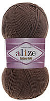 ALIZE COTTON GOLD № 493 Ализе Котон голд) 55% Xлопок - 45% Aкрил Коричневый