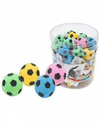 Іграшка для котів м'яч футбольний, 3,5 см