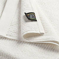 Якісний махровий рушник із гребінної бавовни. Кремове