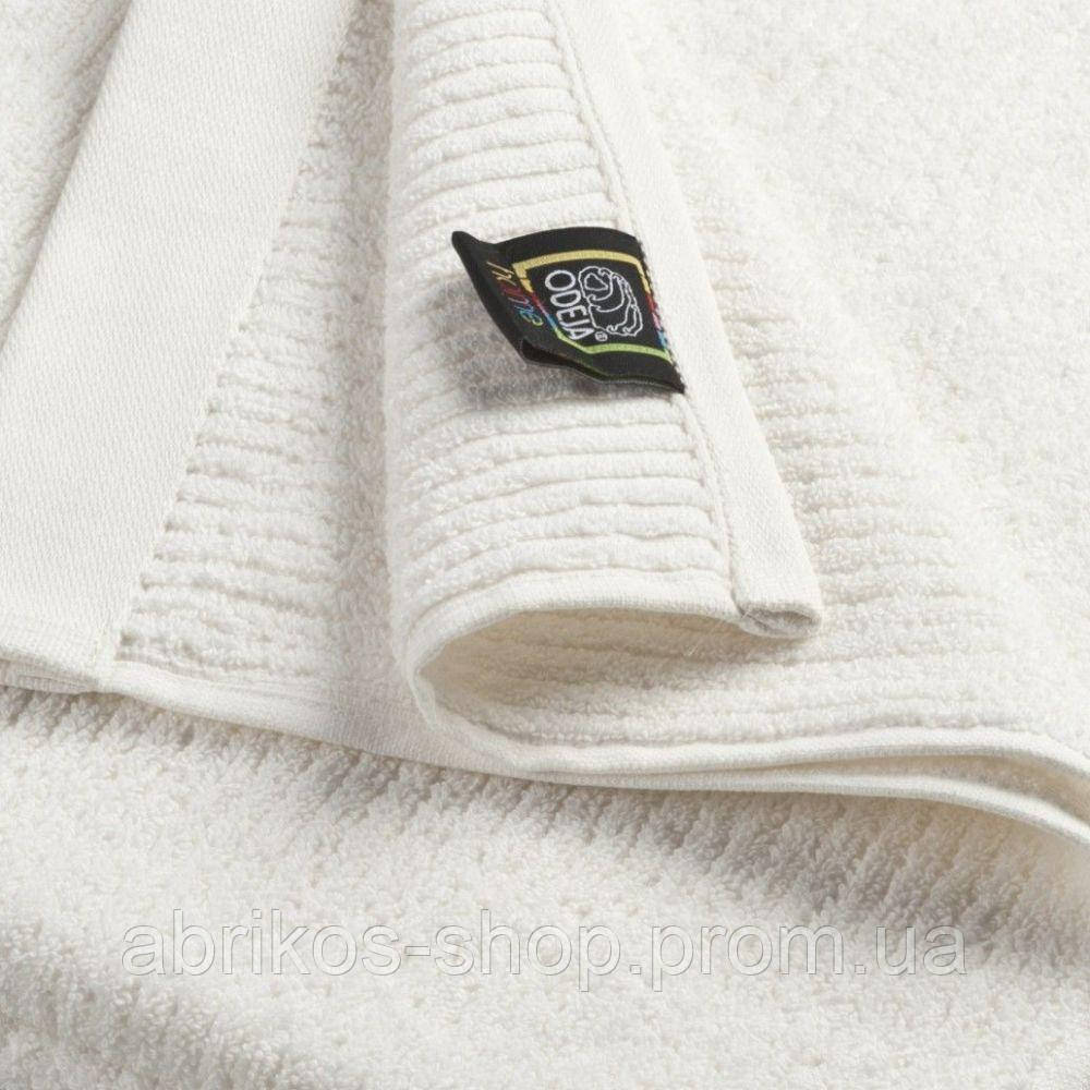 Якісний махровий рушник із гребінної бавовни. Кремове, фото 1