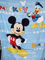 Плед дитячий з мікрофібри Mickey 160х210 см