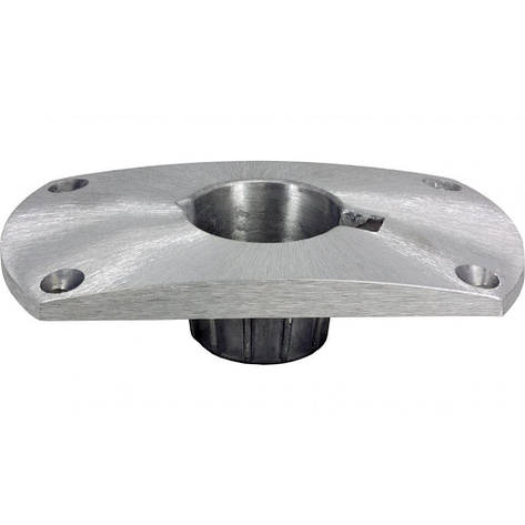 SP врізне підстава для стійки зі зрізаними краями 9" x 5-1/8" Satin Finish 3600008, фото 1