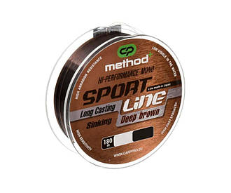 Волосінь Carp Pro Sport Line Method+ 180 м 0.235 мм