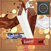 Вафлі FULLKAT X-TREME з какао-кремом у білому шоколаді 70 г