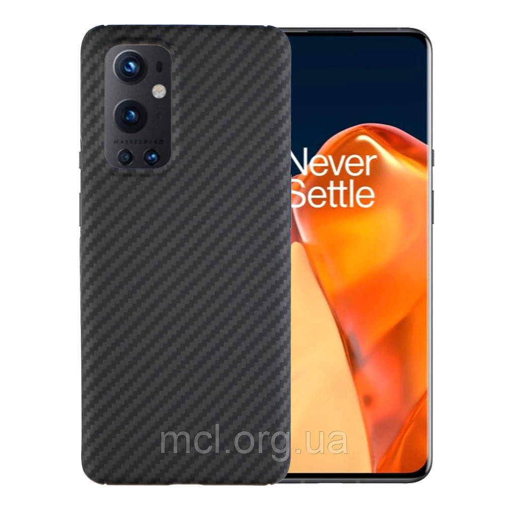 Карбоновий чохол для OnePlus 9 Pro Karbon case, фото 1