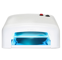 УФ лампа для нігтів, лампа для манікюру з таймером Beauty Nail ZH-818 White, фото 2