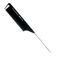 Расческа для волос с металлическим хвостиком Salon Professional Carbon Line (0045)