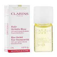 Масло для лица для обезвоженной кожи Clarins Blue Orchid Face Treatment Oil мини 2ml (3380810329810)