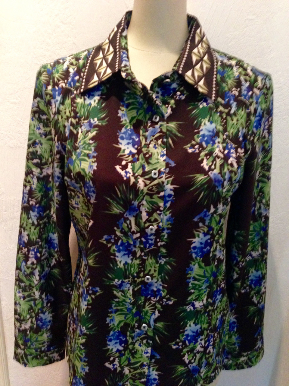 Купить Блуза рубашка шелковая женская цветная с длинным рукавом в ...