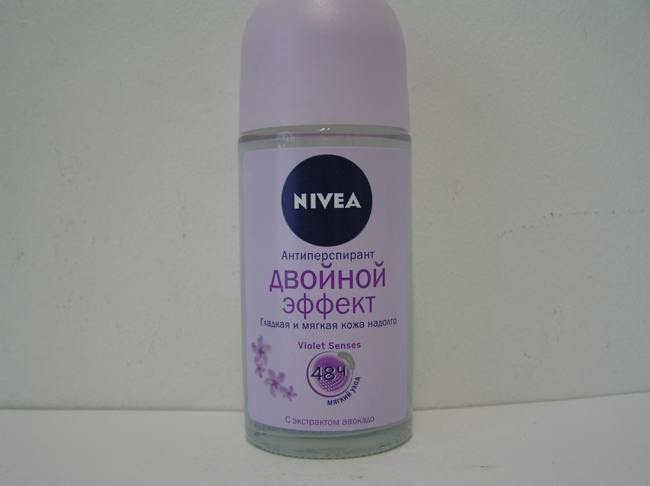 Кульковий дезодорант антиперспірант Nivea Подвійний ефект 50 мл.