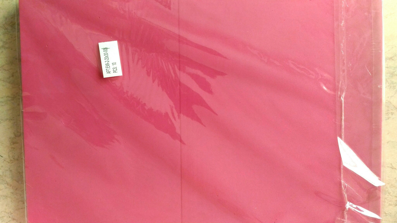 Фоамиран 20*30 см темно-рожевий товщина 2 мм, фото 1