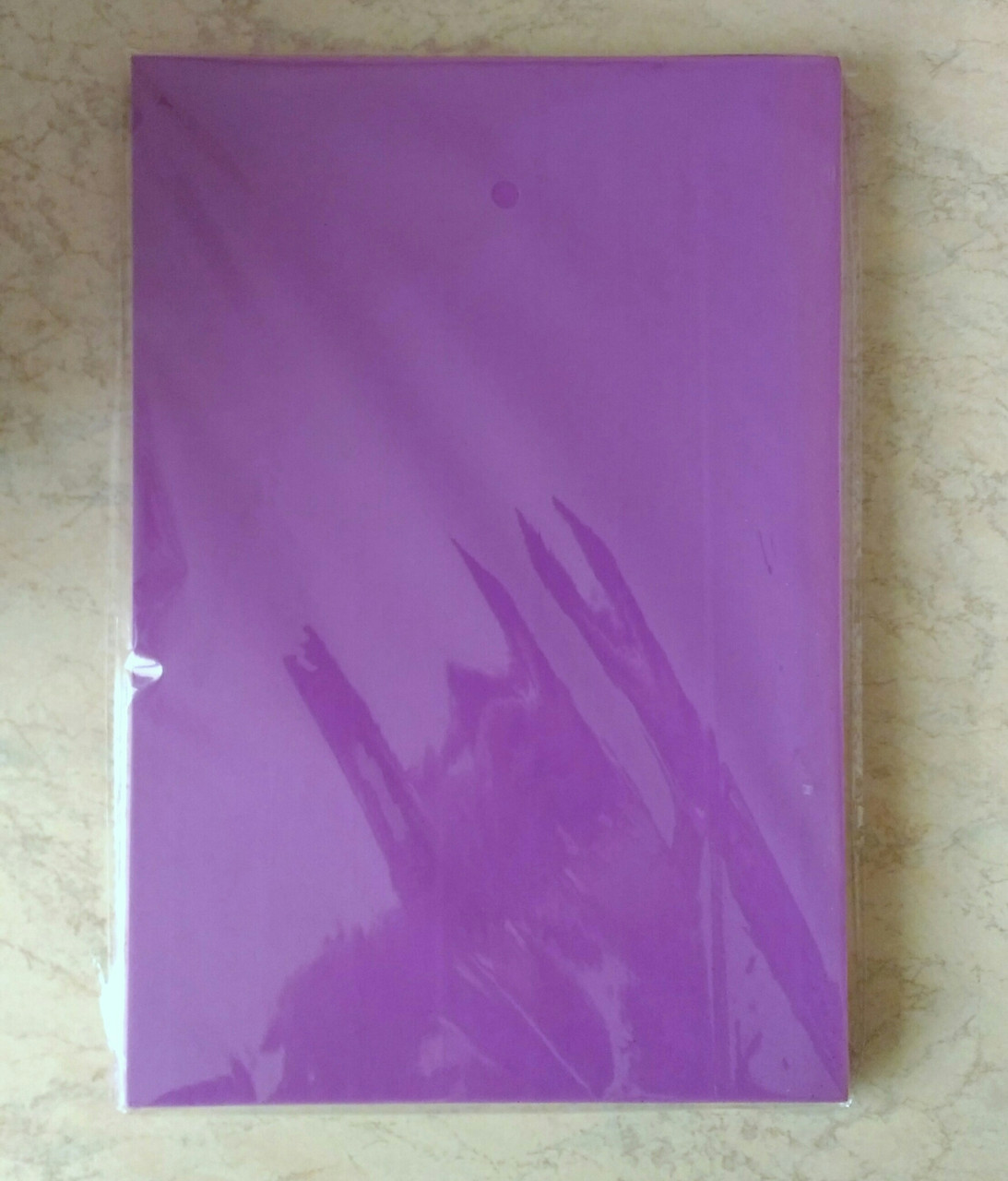 Фоамиран 20*30 см темно-ліловий товщина 2 мм, фото 1