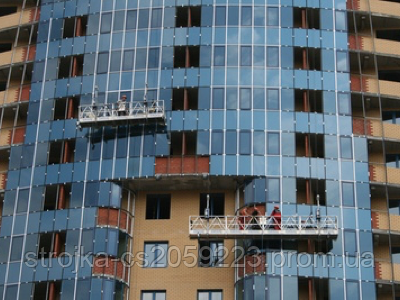 Люлька будівельна фасадна електрична оцинкована, трос 50.0 (м)