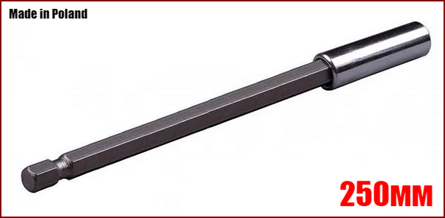 Магнітний адаптер тримач для біт шурупокрута 250 мм Yato YT-04683