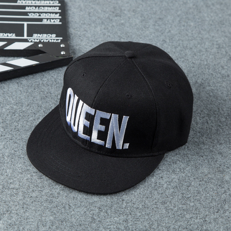 Снэпбек Snapback Кепка Бейсболка Снепбек City-A Queen Чорний з білим лого