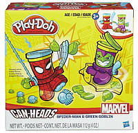 Play-Doh Spider-Man and Green Goblin Пластилин Супермен Зеленый Гоблин