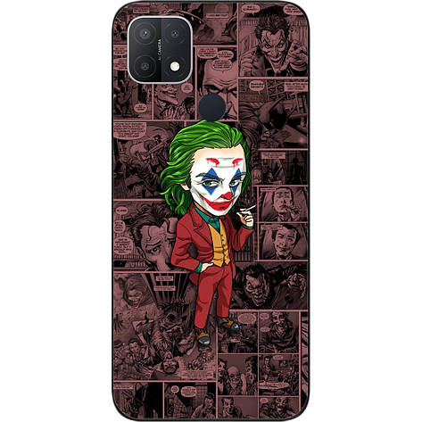 Бампер силіконовий для OPPO A15s з малюнком Джокер, фото 1