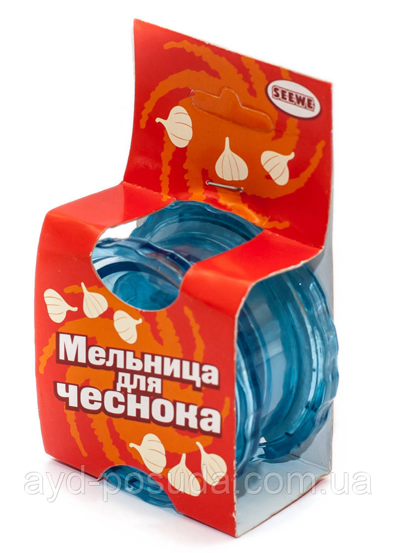 Прес для часнику "Seewe" (висота 4 см, d 7,5 см, пластик), арт. 4640