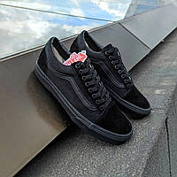 36.5 р Vans Old Skool All Black кеды унисекс 36,5р - 40р 2021 кроссовки черные на черной подошве