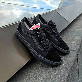 36.5 р Vans Old Skool All Black кеди унісекс 36,5р - 40р 2021 кросівки чорні на чорній підошві