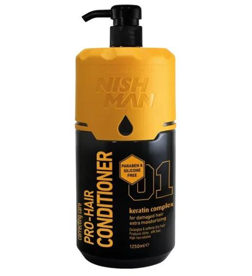 Кондиціонер для волосся Nishman Conditioner Pro Keratin 1.25л