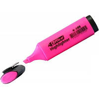 Маркер текстовий 1-5 мм 4office 4-109 рожевий