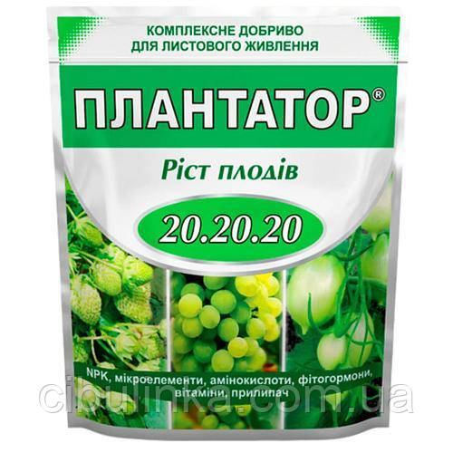 Добриво Плантатор 20.20.20 (Ріст плодів) 25 г