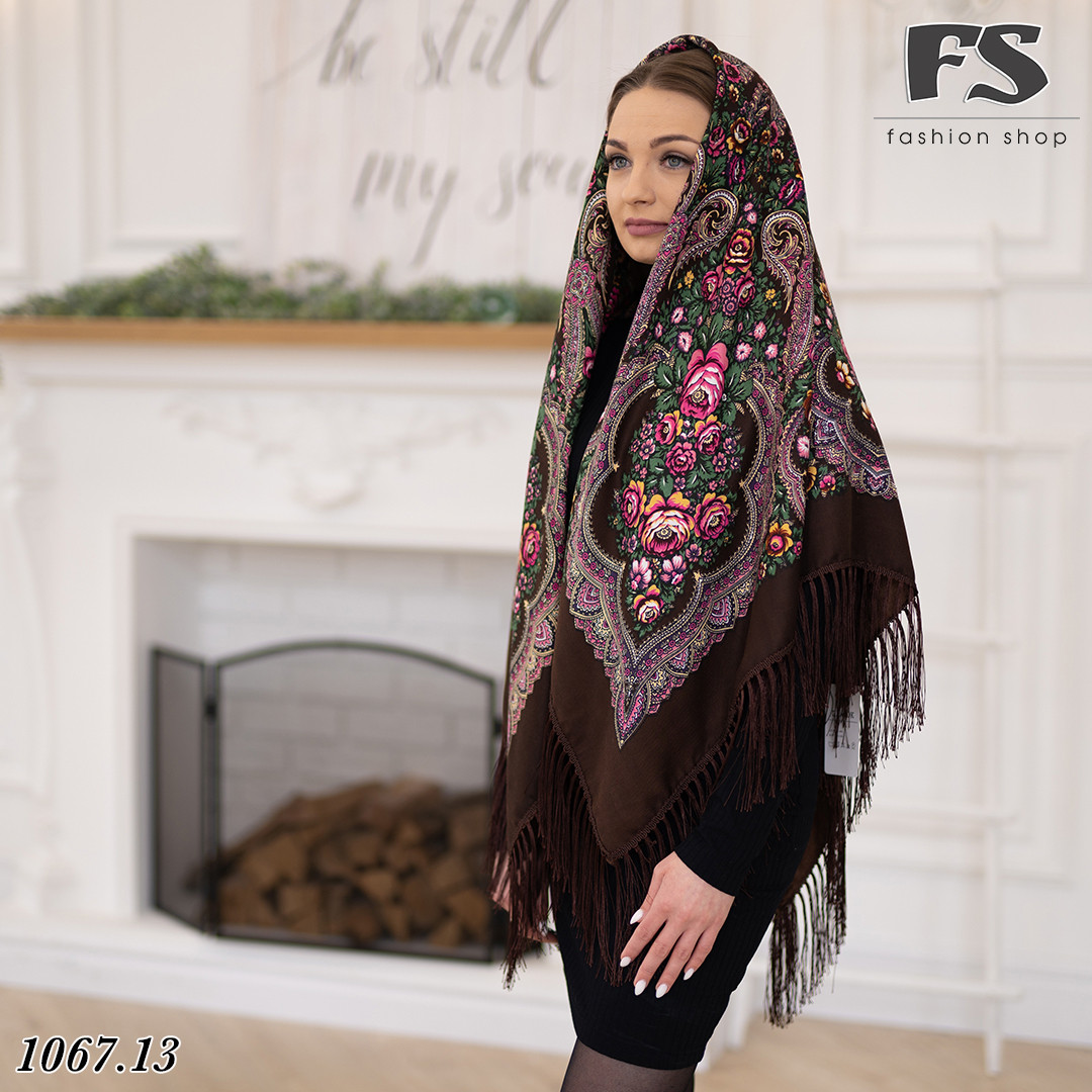 Павлопосадский хустку Квіткове натхнення