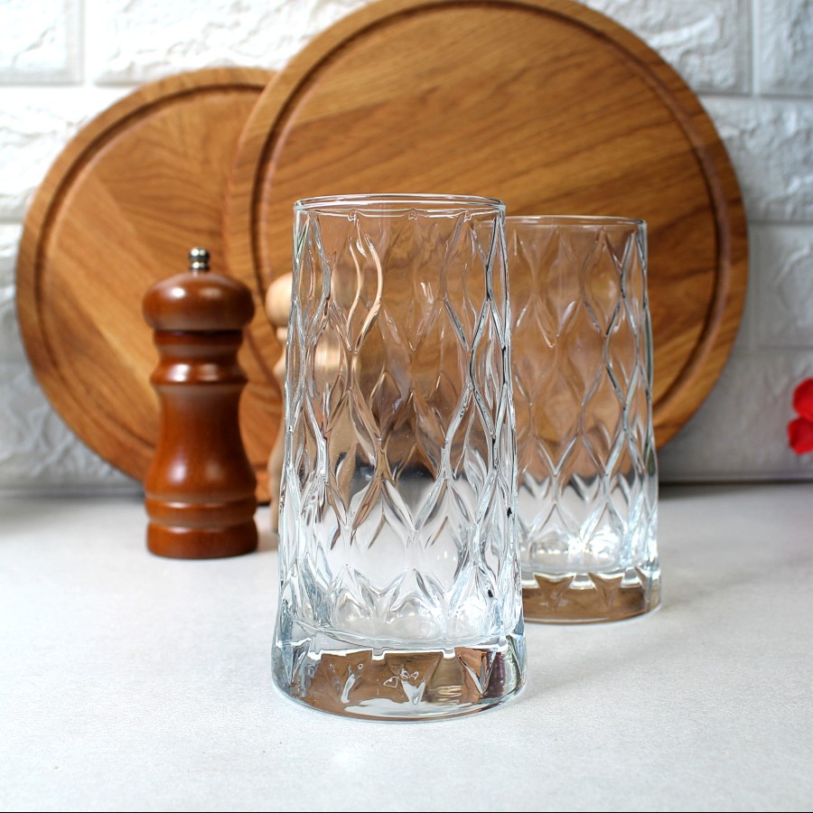 Хайбол-склянкі коктейльні 4 шт Pasabahce Ліфи 330 мл