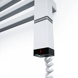 Білий ТЕН прямокутний TERMA ONE 30х40 white з регулятором 45-60C, таймером 2 год, + LED. Під пульт ДК. Польща