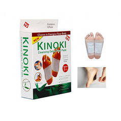 Пластир детоксикаційний для ніг Kinoki 10 штук 184487