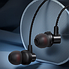 Навушники Type-C вакуумні з мікрофоном гарнітура REMAX Metal Wired Earphone RM-560 Чорний, фото 3
